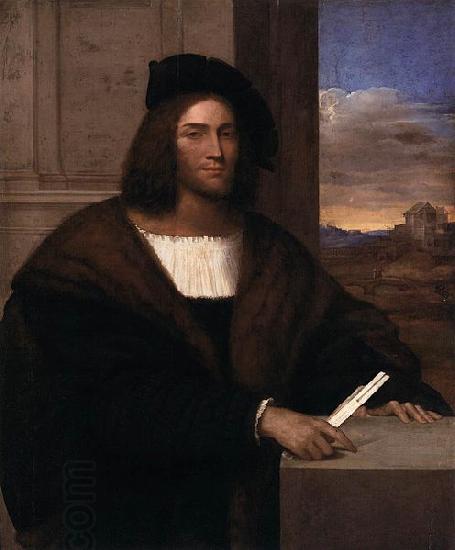 Sebastiano del Piombo Portrait of a Man China oil painting art